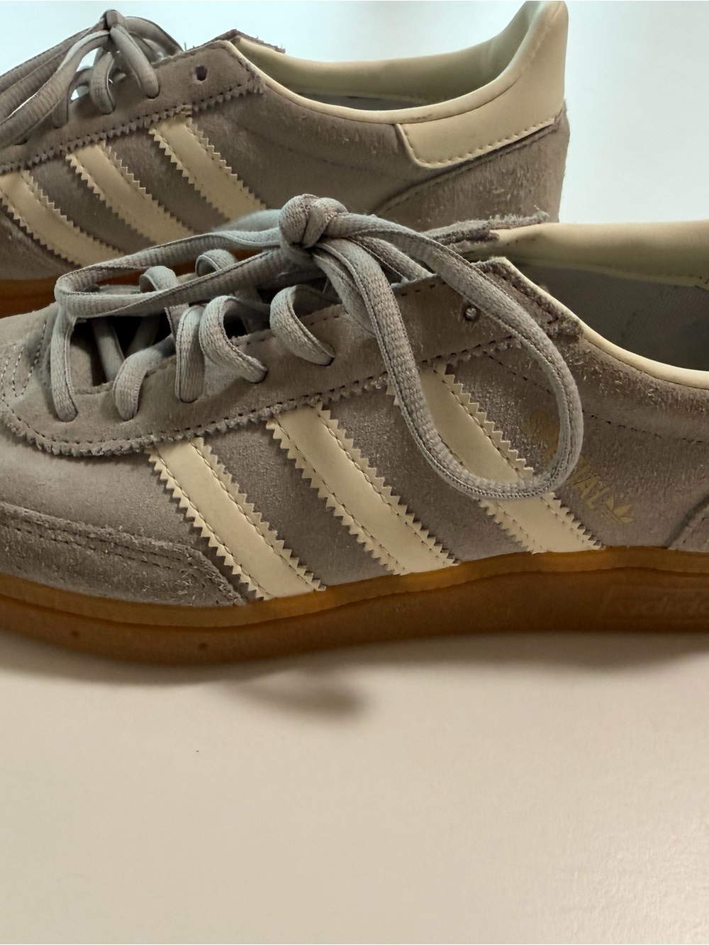 adidas Spezial Sneakers - Grey and White. Men’s 6.5 / Women’s 8